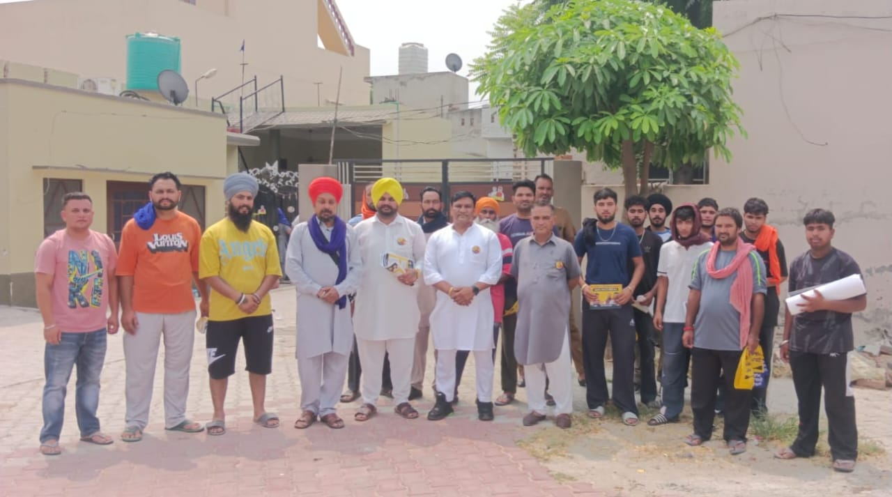 Election campaign conducted in favor of Aam Aadmi Party candidate Dr. Raj Kumar Chabewal from Lok Sabha Constituency Hoshiarpur